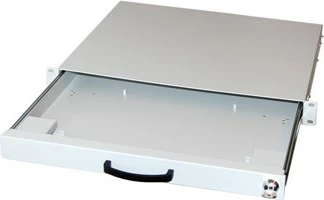 Sistem za tipkovnico EQUIP 19-palčni, kovinski, 1U, siva