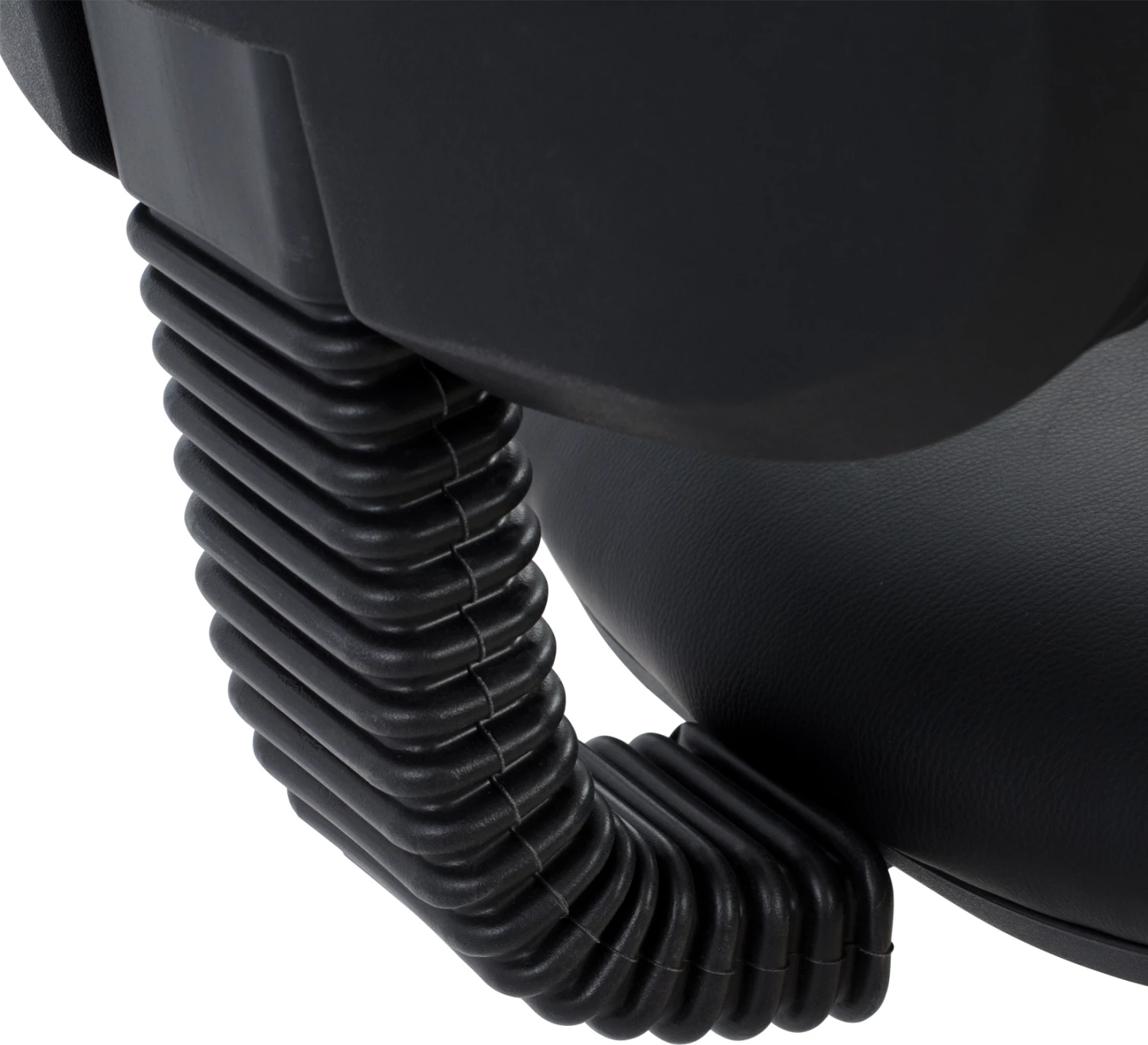 Pisarniški stol VEGAR FH1042.01 z obodno oporo za noge-visok sedež-črna 56,5x60x136Hcm