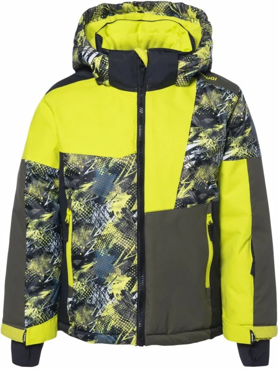 Smučarska jakna za otroke Brugi, rumena