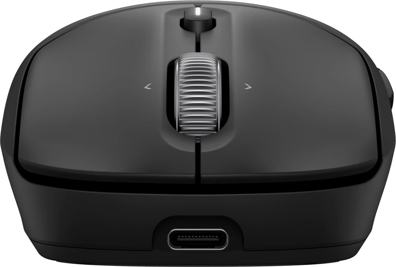 Brezžični laser miš, HP 700 Rechargeable, 8 gumbov, črna