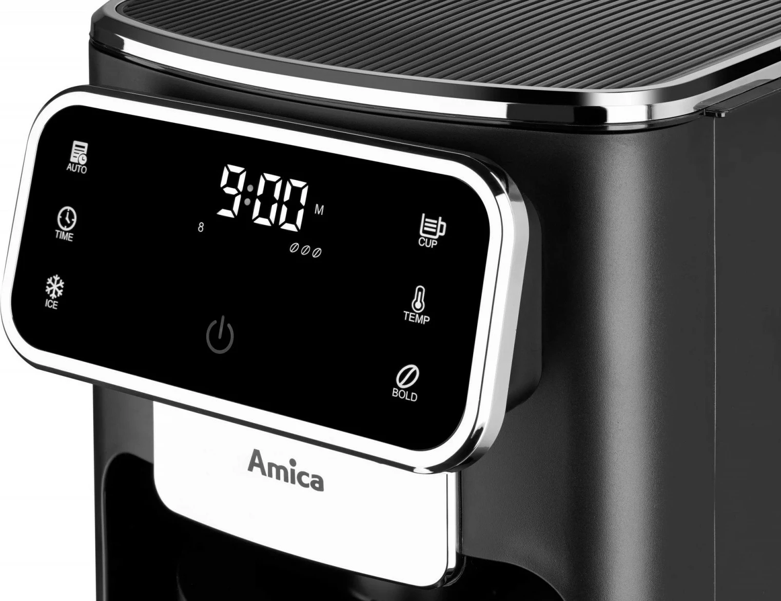 Aparat za kavo pour-over, Amica CD2011 1,8 L 1100 W, črn