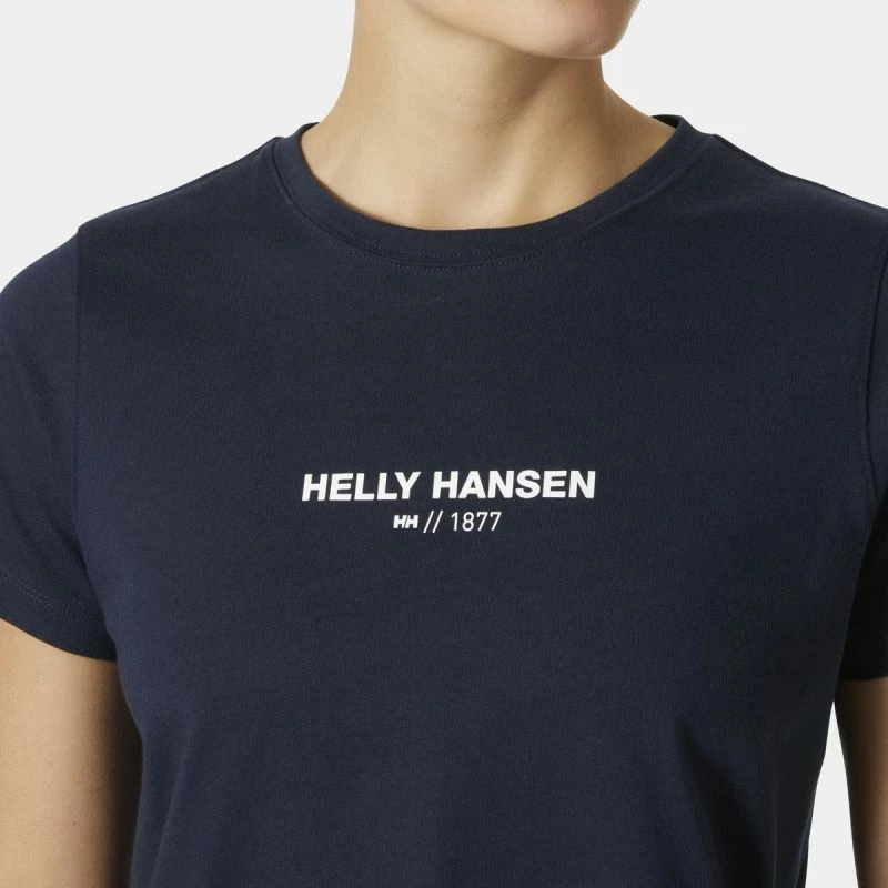 Majica za ženske Helly Hansen, mornarsko modra
