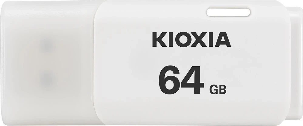 Flash-pogon Kioxia TransMemory U202, 64 GB, Type-A 2.0, bel