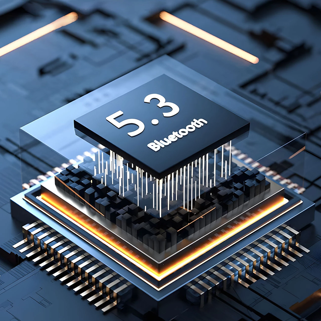 Bluetooth poslovne slušalke, Dudao U4A, Bluetooth 5.3, OWS open-ear, IPX5, 300 h v pripravljenosti, črne