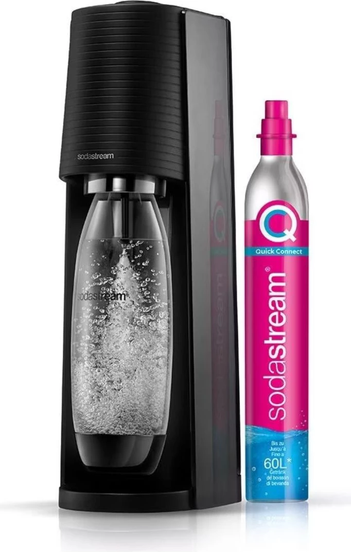Aparat za gaziranje vode SodaStream Terra 1012811411, standard, črn