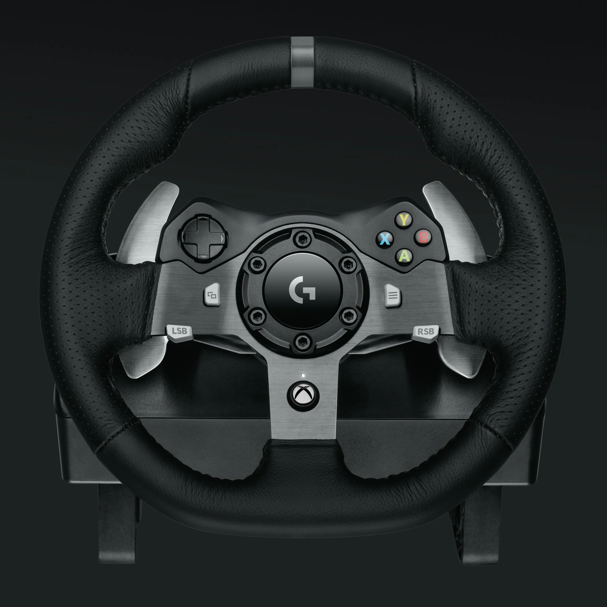 Dirkalni volan Logitech G G920, PC, Xbox One, Xbox Series S, Xbox Series X, črn