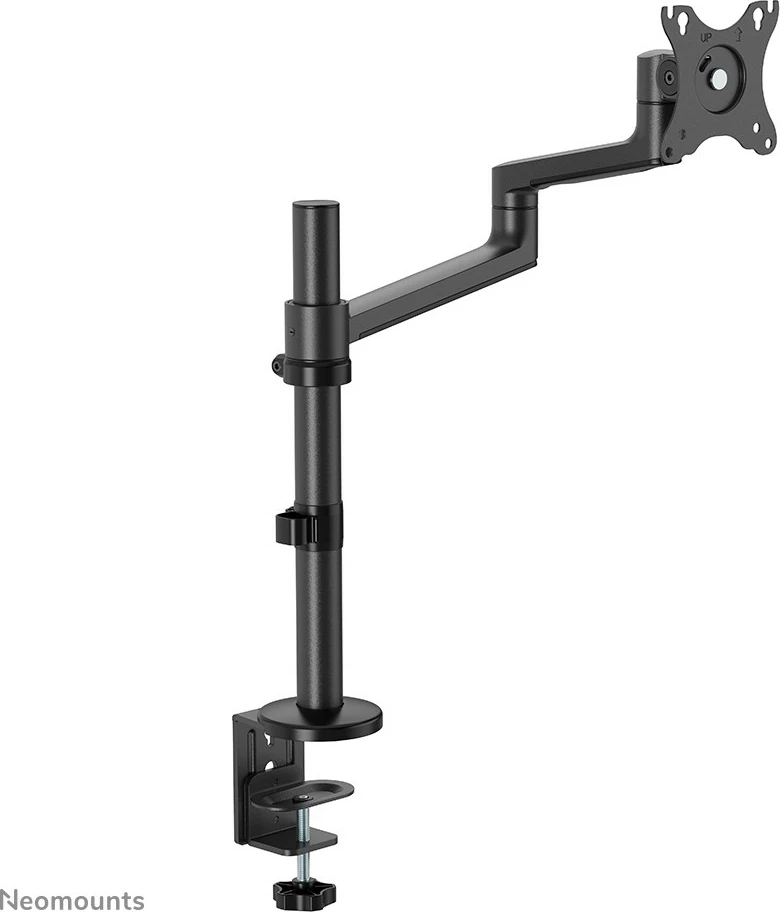 Nosilec za monitor 17–27", Neomounts DS60-425BL1, sponka/izrez, 8 kg, črn