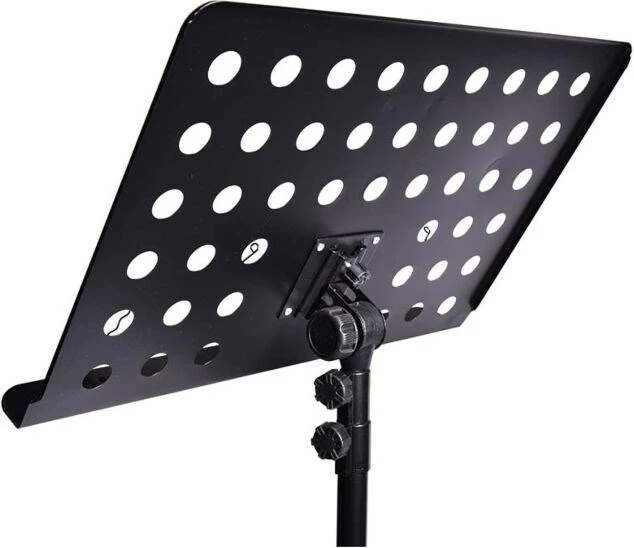 Stojalo za partiture NN D5, 3 noge, plastika, z torbico, črno