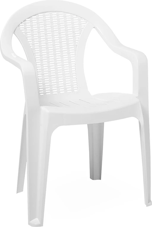 Beli vrtni stol Headway, PP