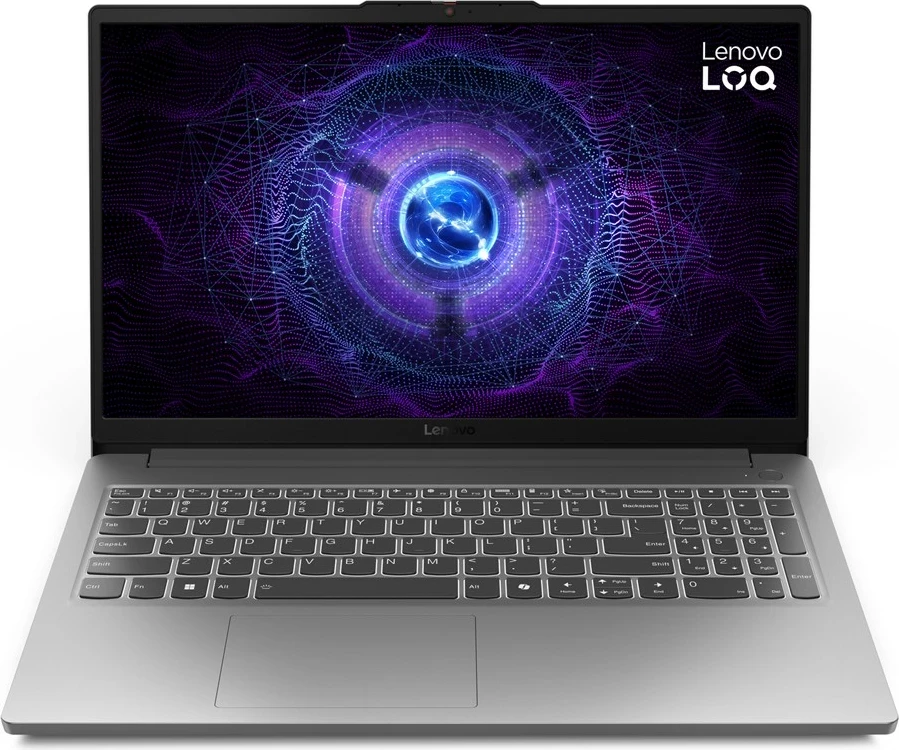 Prenosnik za igre Lenovo LOQ 15IAX9E, 15,6", Intel Core i5-12450HX, 16 GB RAM, 512 GB SSD, NVIDIA RTX 2050, siv