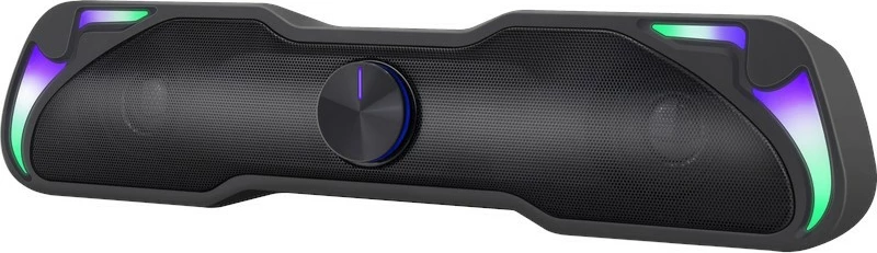 Zvočnik Soundbar Defender Z7, 6 W, LED, USB, črn