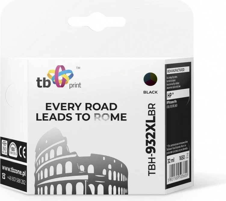 Toner, TB Print TBH-932XLBR za HP Photosmart Pro 8100, črn