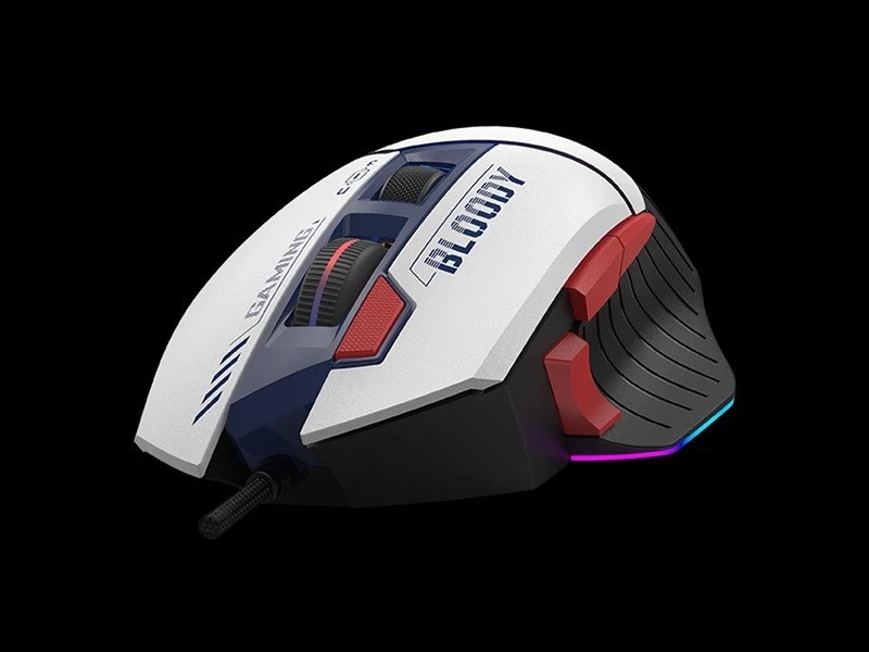 Igralni miška A4tech Bloody W95Max, USB, morska barva