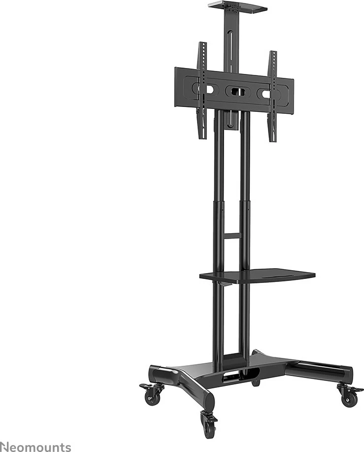 Mobilni stojalo za TV Neomounts NM-M1700BLACK, za zaslone 32-75 palcev, nastavljiva višina, črno