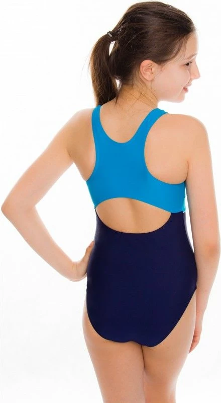 Enodelne kopalke za deklice Aqua-Speed, modre