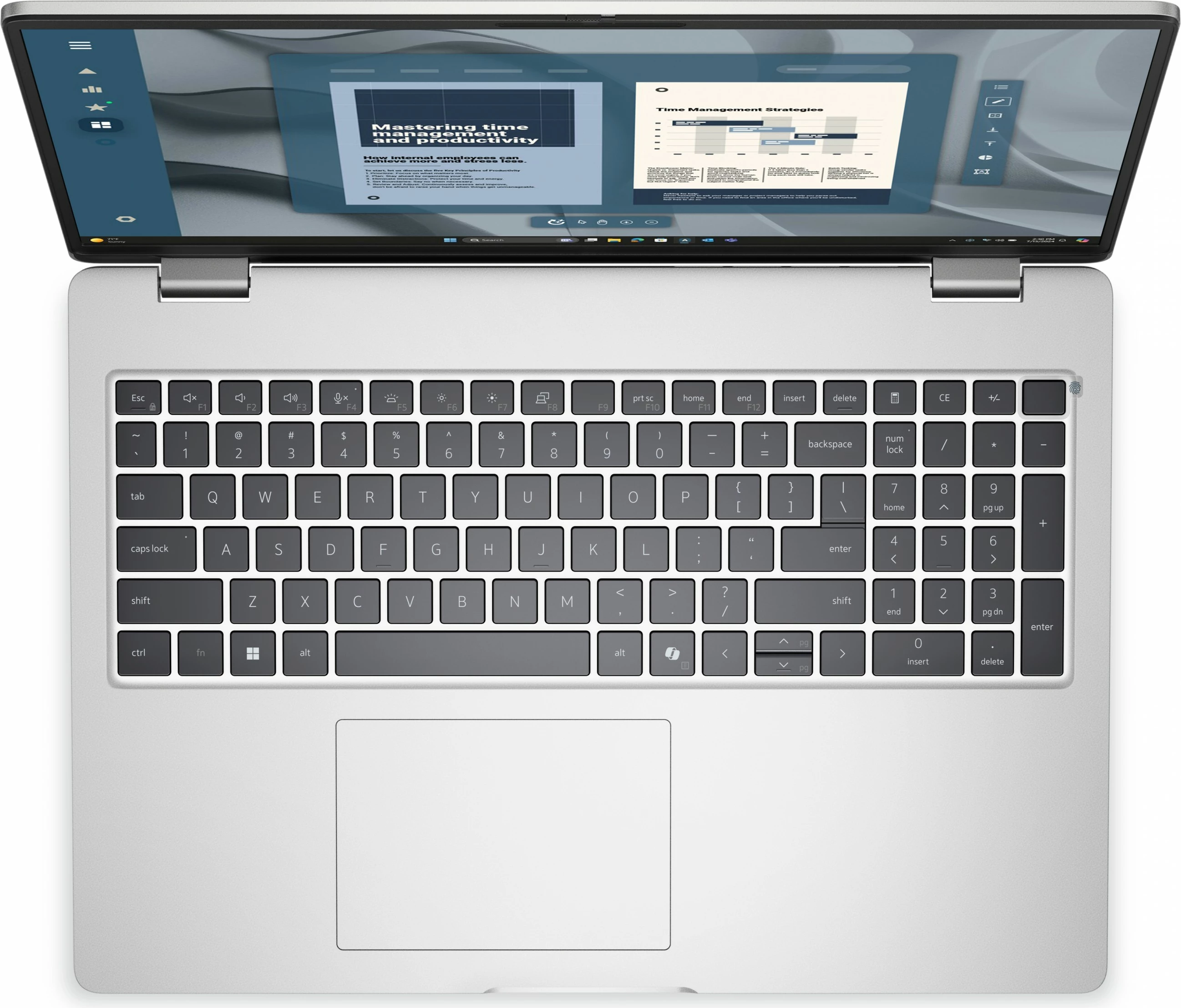 Prenosnik Pro 16 PC16255, DELL, AMD Ryzen AI 5 PRO 340, 16 GB RAM, 512 GB SSD, 16" siva