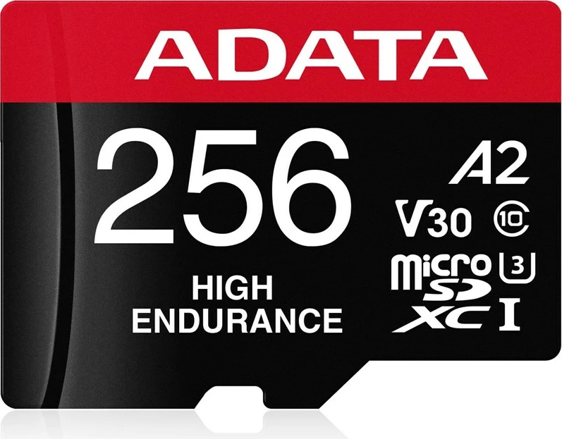 Spominska kartica MicroSDXC, 256 GB, UHS-I Class 10, črna, ADATA AUSDX256GUI3V30SHA2-RA1