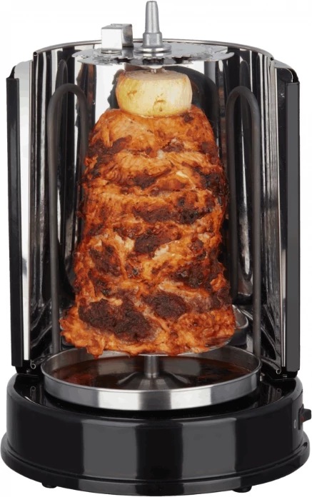 Električni žar, HEINRICH'S HDG 8687, 1400 W, črn