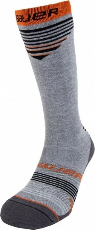 Dolge hokejske nogavice, Bauer, sive