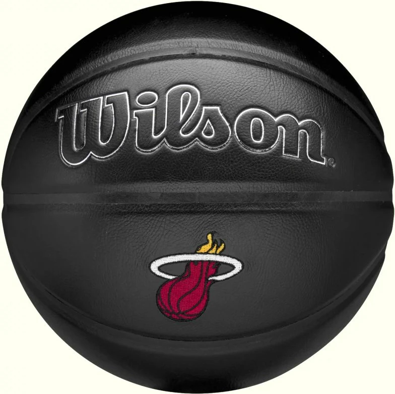 Košarkarska žoga NBA Miami Heat, Wilson, črna