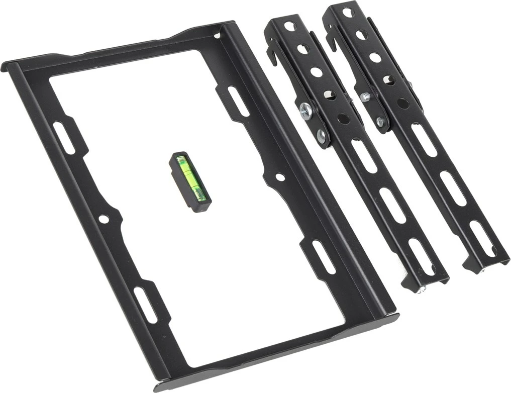 Stenski nosilec za TV, Maclean MC-942, za zaslone 13–42 palcev, 25 kg, črn