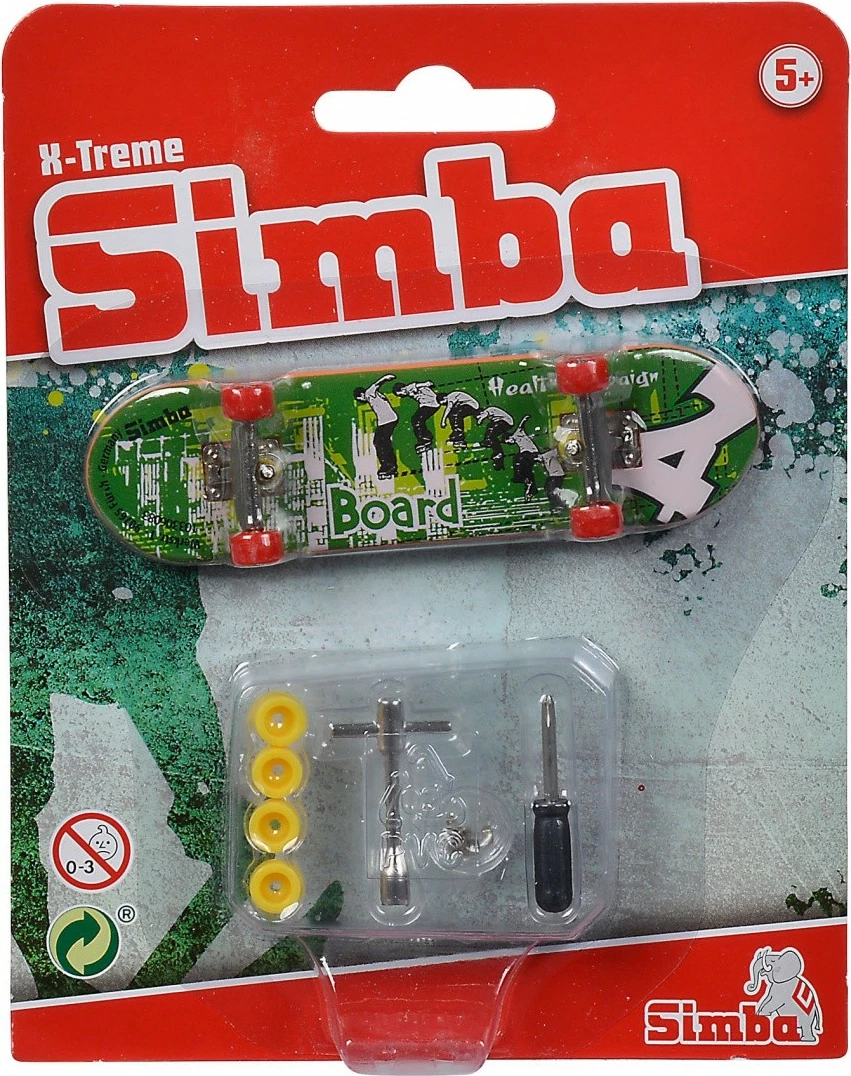 Fingerboard, 6 različnih dizajnov, z dodatki Simba X-Treme