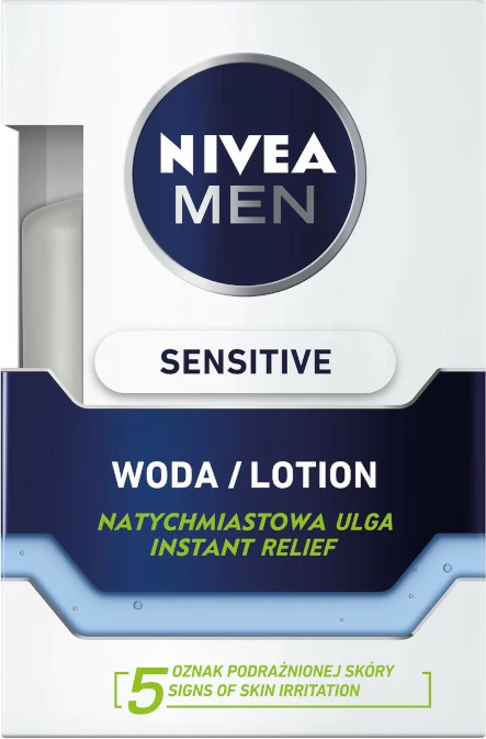 Balzam po britju pomirjujoč Nivea Men Sensitive Soothing, 100 ml