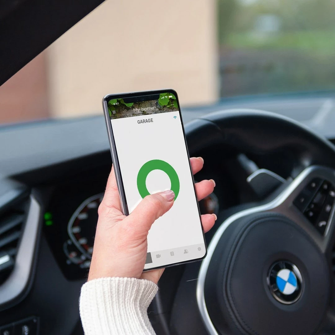 Aksesor za odpiranje garažnih vrat Yale, 05/102310/BW, siva