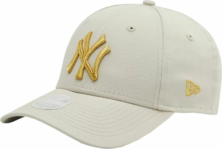 Kapa s šiltom za ženske in moške New Era, bež
