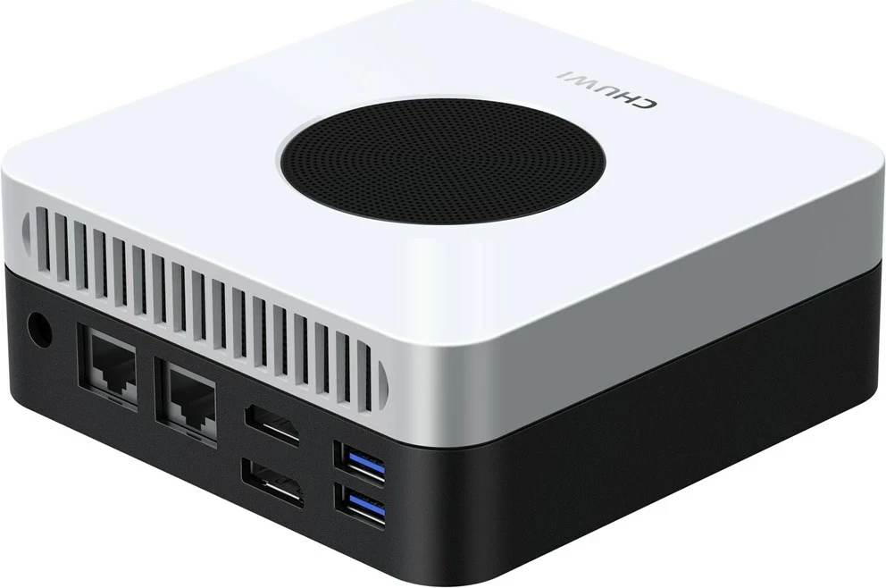 Mini računalnik CHUWI LarkBox X, Intel N N100, 12 GB RAM, 512 GB SSD, bel