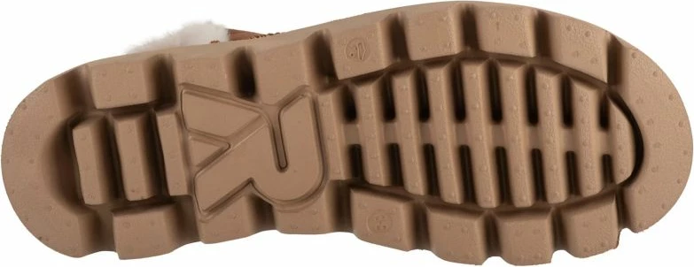 Visoke zimske škornje Rieker, rjava