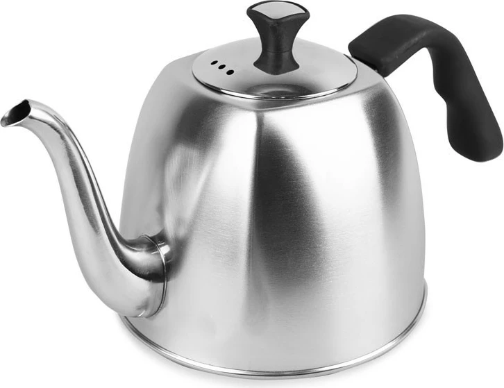 Čajnik 1,1 L, inox, črn/srebrn — Feel-Maestro MR-1333-TEA