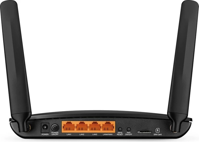 Brezžični usmerjevalnik TP-Link Archer AC1200, Wi‑Fi 5, 4G LTE, 3 LAN vrata, črn