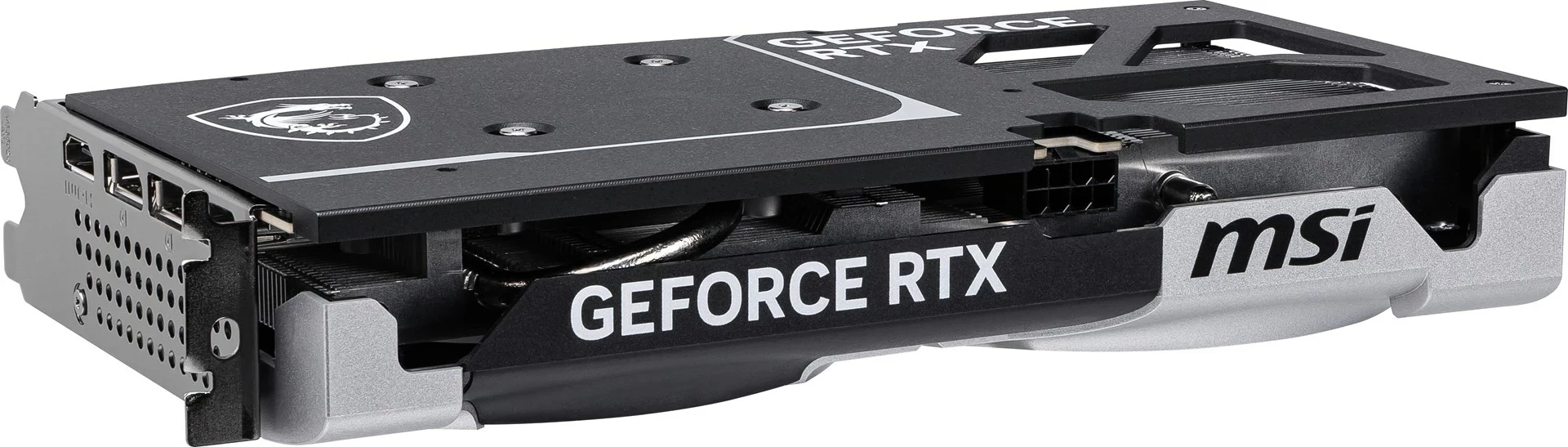 Grafična kartica GeForce RTX 5060 Ti 8G VENTUS 2X OC PLUS MSI, 8 GB GDDR7, srebrna