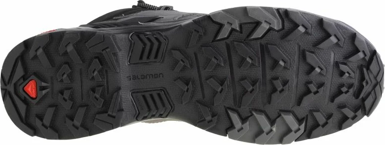 Planinski čevlji, Salomon X Ultra 4 Mid GTX, moški, črni in sivi