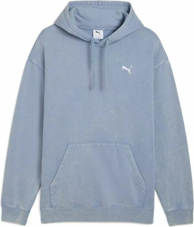 Pulover z kapuco za moške, Puma, moder