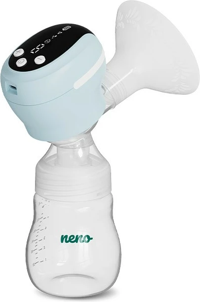 Električna prsna črpalka, Neno ANGELO, 180 ml, modra