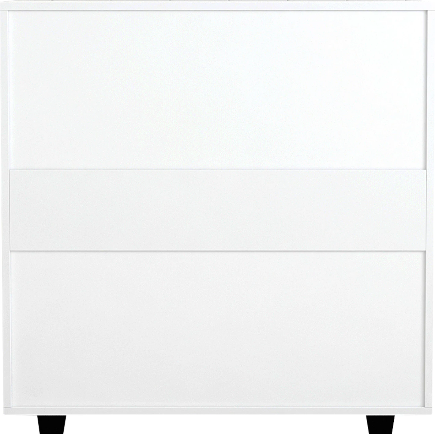 FH8996.03 omara s 4 predali, bela, melamin, 80x40x83H