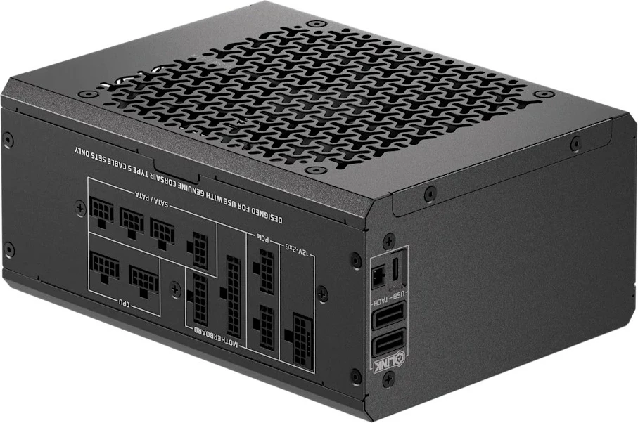Napajalnik 1200 W 80+ Platinum ATX 3.1, modularen, z iCUE LINK hub Corsair iCUE LINK HXi SHIFT CP-9020267-EU