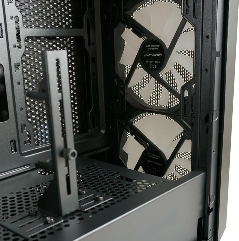Kaseta za igre LC-Power 804B, Midi Tower, ATX, micro ATX, Mini-ITX, črna