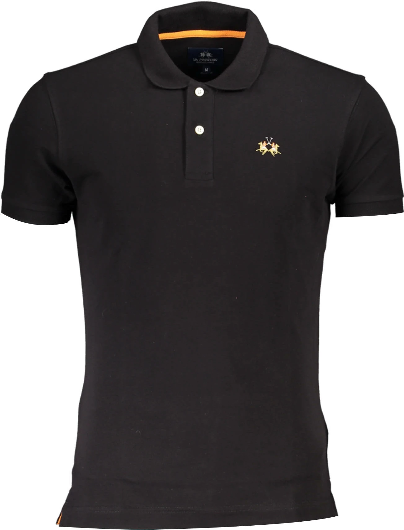 Polo majica LA MARTINA za moške, črna