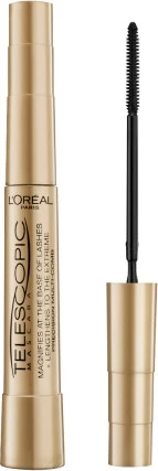 Podaljšujoča maskara Telescopic Classic Gold L'Oreal Paris 01 Noir 8 ml