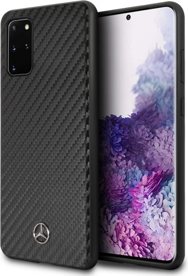 Ovitek za telefon Mercedes Dynamic za Samsung Galaxy S20+, črn