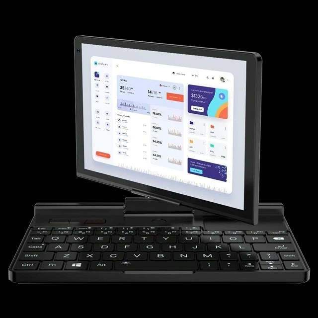 Mini prenosnik GPD Pocket 3, 16GB RAM, 512GB SSD, Windows 11, črn