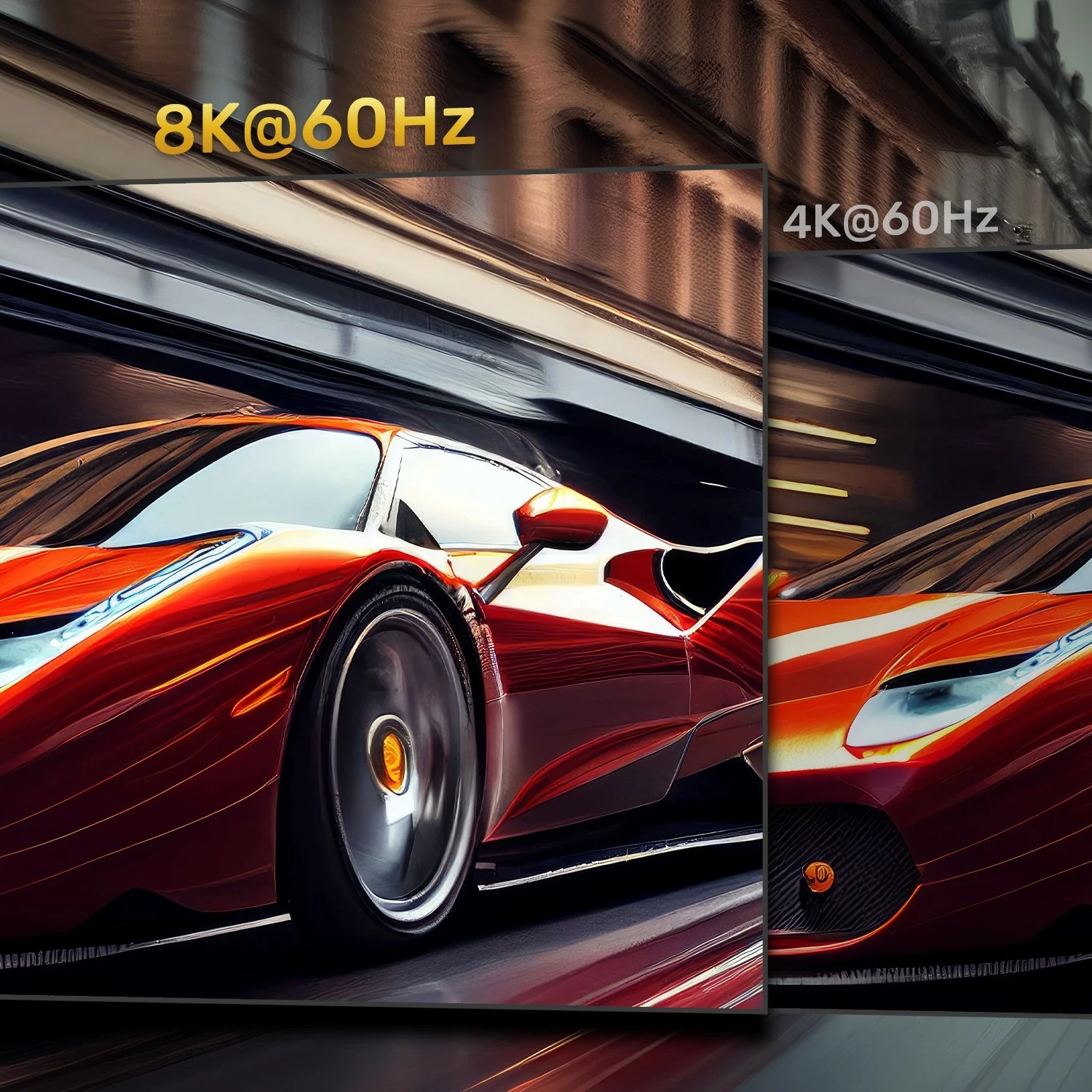 HDMI kabel 2.1, 8K 60Hz, 1,5 m, črno-srebrn — Unitek