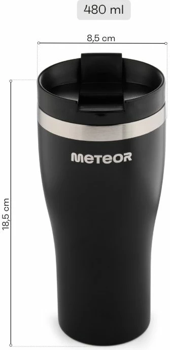 Termus Meteor, črn
