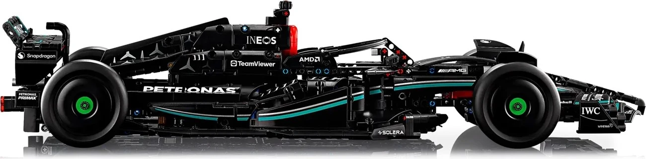 Model z visokimi podrobnostmi Mercedes-AMG F1 W14 E Performance, LEGO TECHNIC