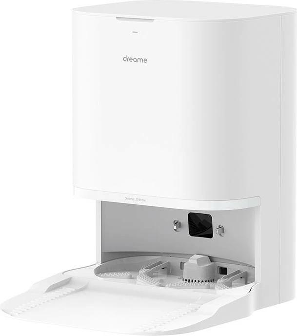 Robot sesalnik in mop, 4000 Pa, 5200 mAh, LDS, samodejno čiščenje, bel Dreame L10 Prime
