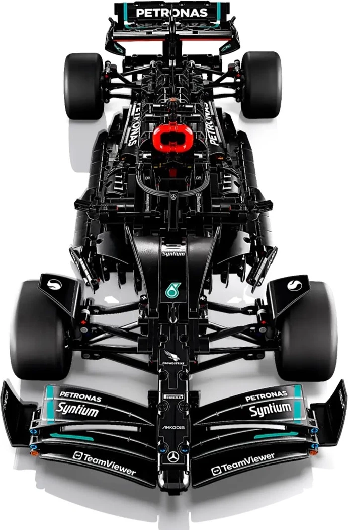 Model z visokimi podrobnostmi Mercedes-AMG F1 W14 E Performance, LEGO TECHNIC