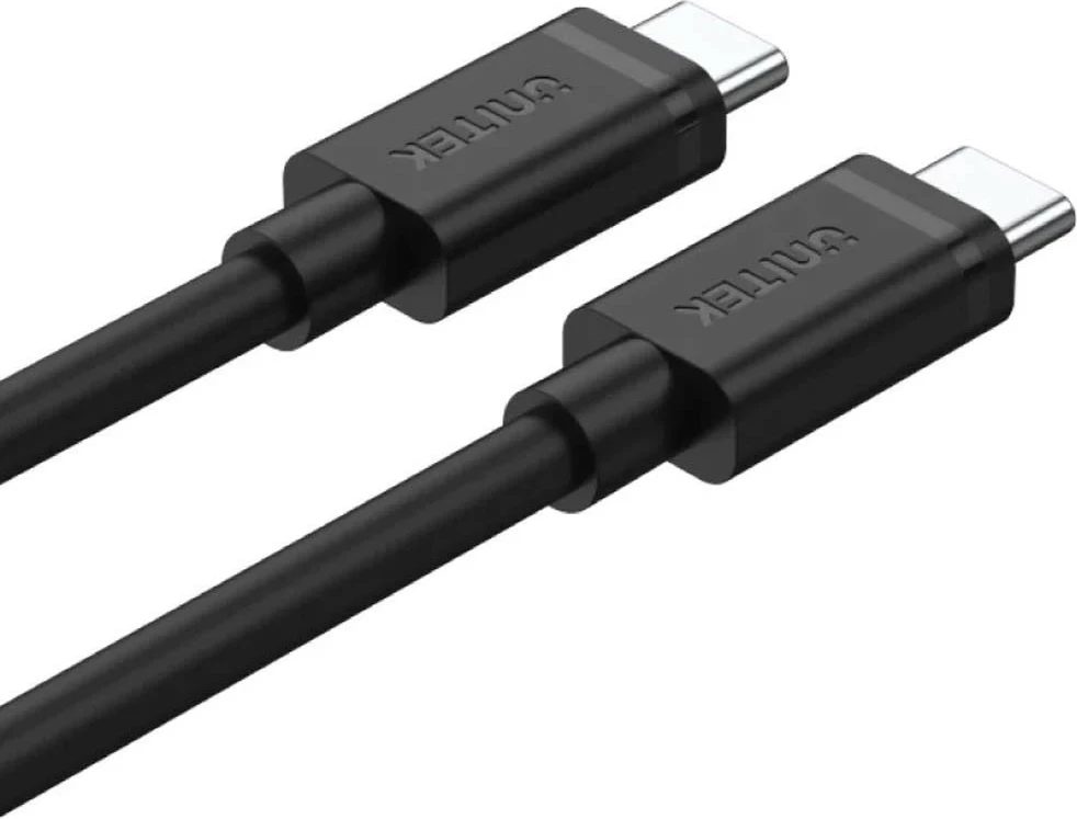 Kabel USB-C na USB-C Unitek, 2 m, črn
